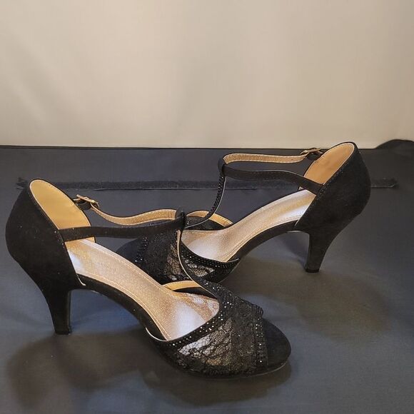 DREAM PAIRS WOMEN'S FASHION STILETTOS OPEN TOE PUMP HEEL SANDALS - Picture 6 of 16